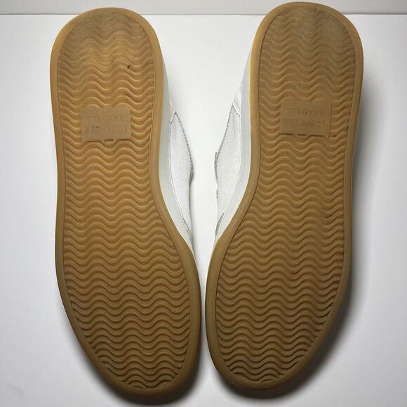 Loeffler Randall Kiera Platform Sneaker 9 Leather Suede Leopard Calf Hair Shoes - Picture 8 of 11